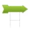 Signmission Lime Green Arrow Yard Sign Funny Home Decor 30in Wide C-ARROW10-999772 - alternate 1